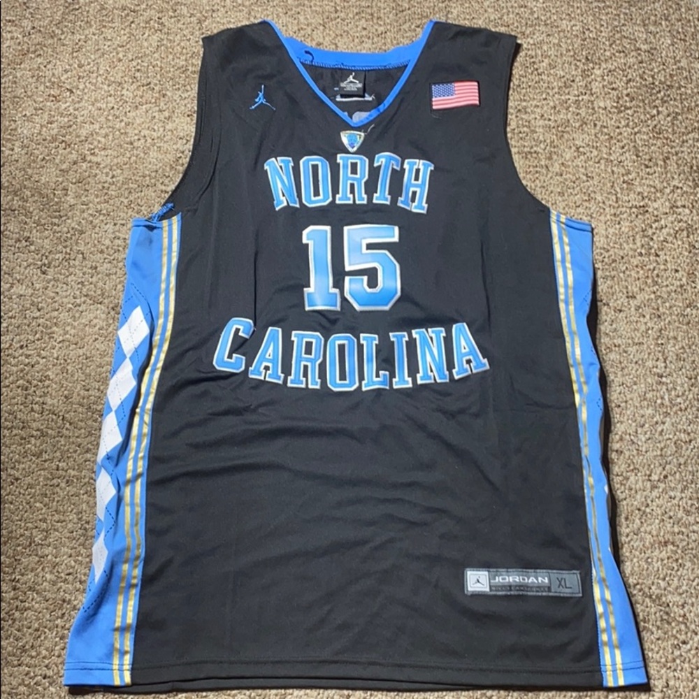 Nike Jordan Vince Carter UNC black jersey XL